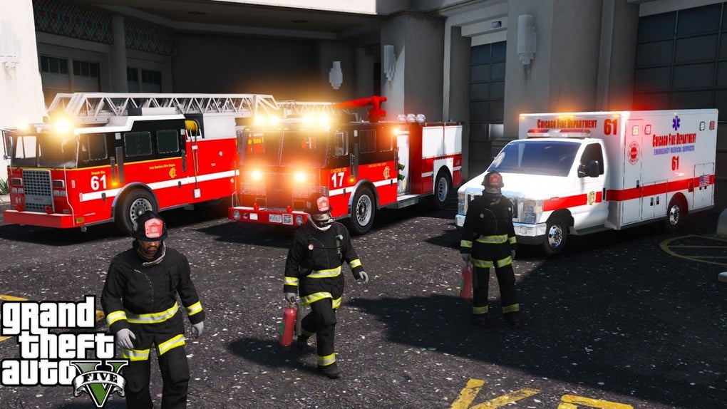 Gta 5 Fire Truck Mod ดาวน์โหลด